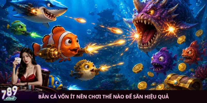 Bắn cá vốn ít nên chơi thế nào để săn hiệu quả