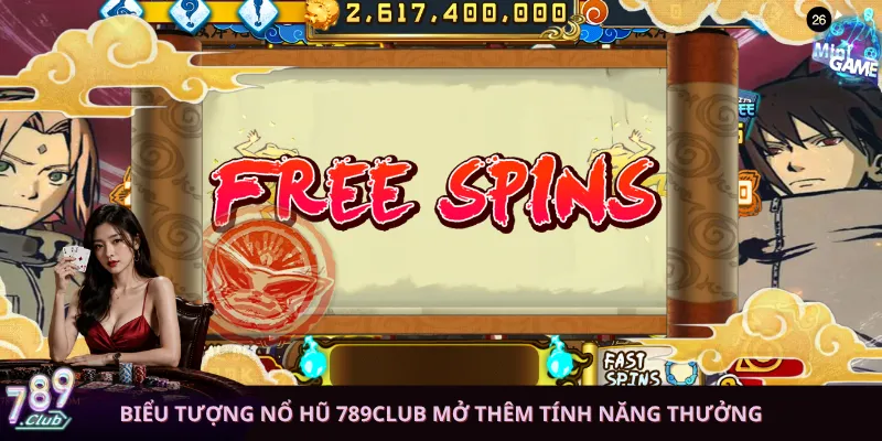 Biểu tượng nổ hũ 789club mở thêm tính năng thưởng