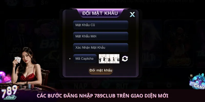 Các bước đăng nhập 789club trên giao diện mới