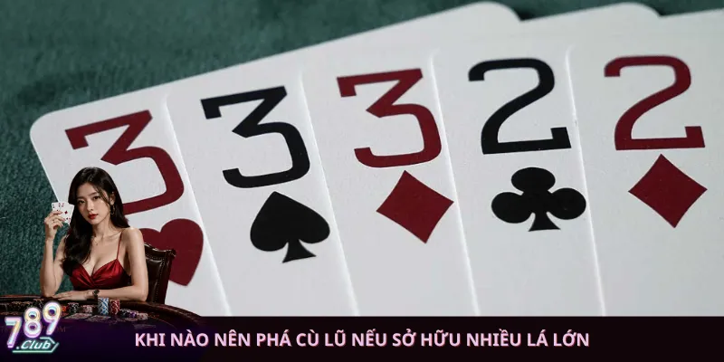 Khi nào nên phá cù lũ nếu sở hữu nhiều lá lớn