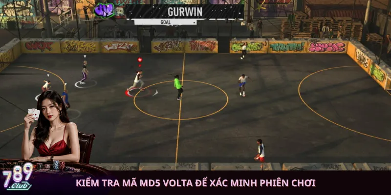 Kiểm tra mã MD5 Volta để xác minh phiên chơi