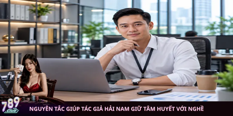 Nguyên tắc giúp tác giả Hải Nam giữ tâm huyết với nghề